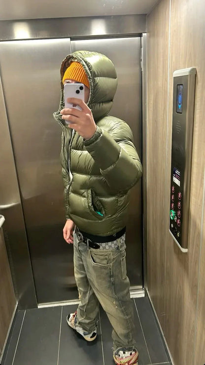 Shiny Puffer Jacket Unisex