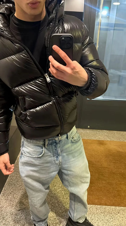Shiny Puffer Jacket Unisex
