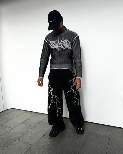 "Raven" Knit