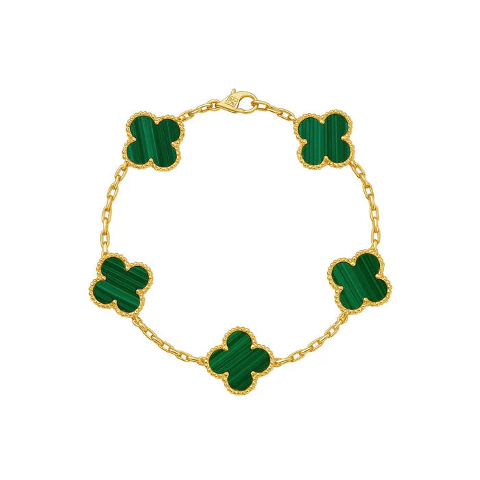 "Cleef" Clover Bracelet - Mulitcolour