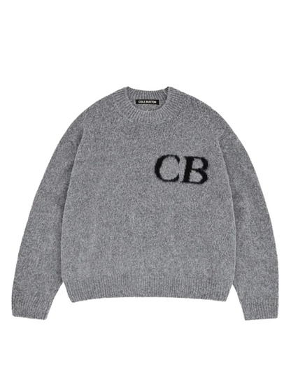 "CB" Knit Sweater
