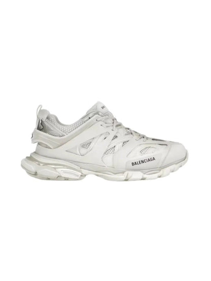 "BLNCIAGA" Track Sneaker Cream