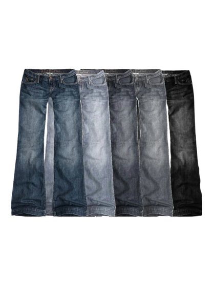 "Mia" Low-Rise Jeans