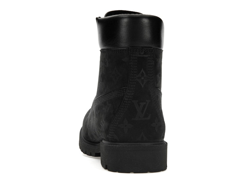 "LV" Timbs Black