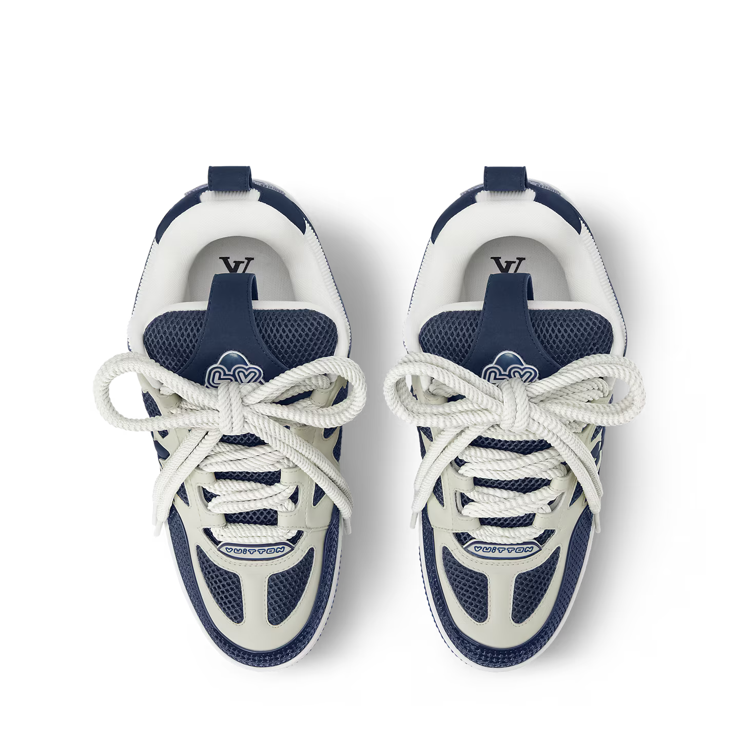 "LV" Skate Navy Blue